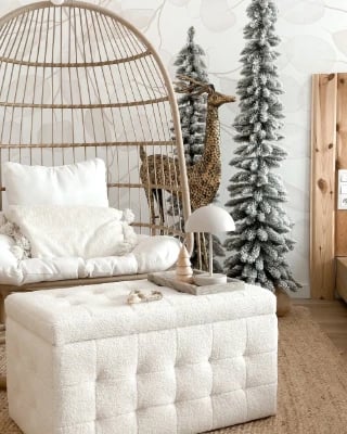 Picture of Ottoman L’Essence - Natural wood