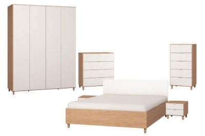 Picture of Belleville Natural Wood Bedroom Set