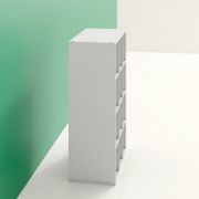 Barbara 12 Pair Stackable Shoe Storage Cabinet