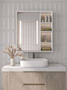 Picture of Cavea – Smart LED Bathroom Mirror Cabinet with Storage Shelves