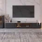 صورة ترابيزة تليفزيون خشب طبيعي - جراني