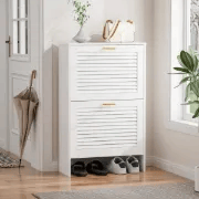 Solène – Modern Natural Wood Shoe Cabinet