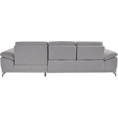 Picture of Bianco Modern L-Shaped Sectional – Natural Wood Base