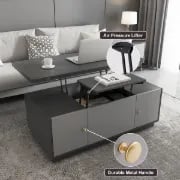 صورة هاكو ترابيزة قهوة خشب طبيعي - متعددة الأستخدام