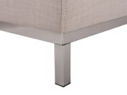 Picture of Mora Right-Hand L-Shaped Sofa with Ottoman – Natural Wood Base