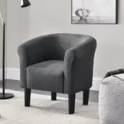 صورة كرسي روما المبطن من الخشب الطبيعي