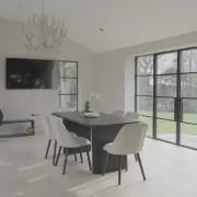 Picture of Zano Modern Natural Wood Dining Table