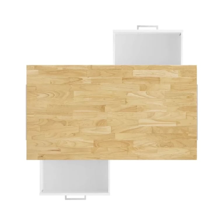 Flury Small Kitchen Island with storage