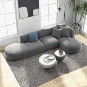 Picture of Gramfie L-Shaped Sectional Natural wood