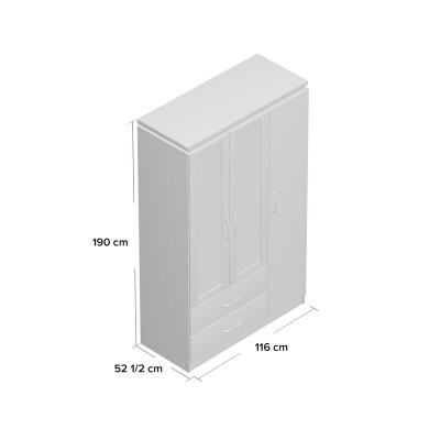 April 3 Door Wardrobe