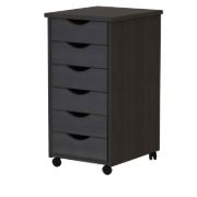 6 Drawer Rolling Storage Chest