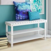 Shami  Wood Storage Bench