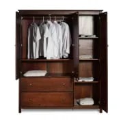 Picture of Grainy Natural wood Wardrobe