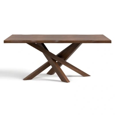 Aurela Rectangular Dining Set – Natural Wood