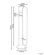 صورة .إيفيل مرآة أرضية– بإطار معدني