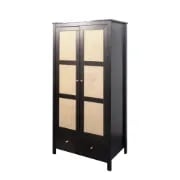Picture of Aurea Wardrobe – Rattan & Natural Wood
