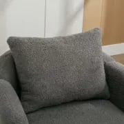 Picture of Velvera Velvet Armchair – Soft Comfort with Natural Wood Legs