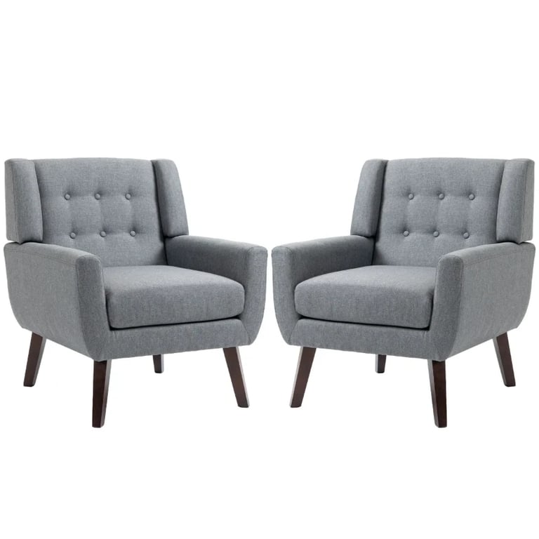 Picture of Aurore Armchair - Natural Wood.