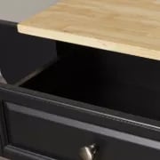 Talya Wide Rolling Kitchen Island