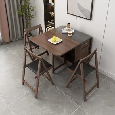 Picture of Sai Rectangle Folding Dining Table Set