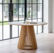 Picture of Nara Round Dining Table – Natural Wood