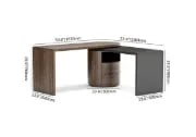 Picture of Sereko – Natural Wood Office Desk