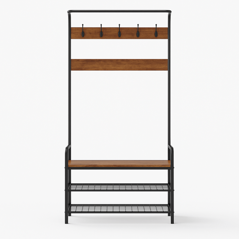 Picture of Metado Metal Clothes Rack | Black