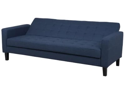 Mirelle – Modern Convertible Sofa with Natural Wood Frame
