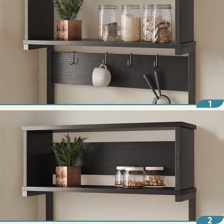 Gussi – Kitchen Stand Made of Wood and Metal