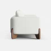 Picture of "Arbella" Sofa – Natural Wood