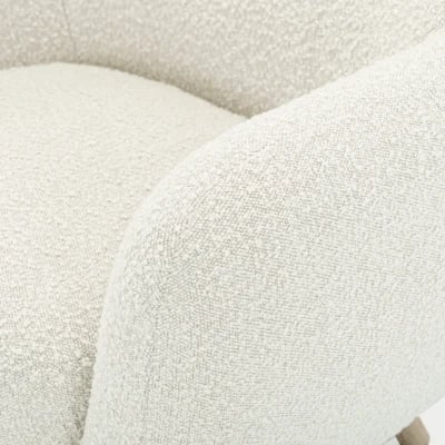 صورة كرسي لوڤيا المُدمج – خشب طبيعي بانحناءات ناعمة