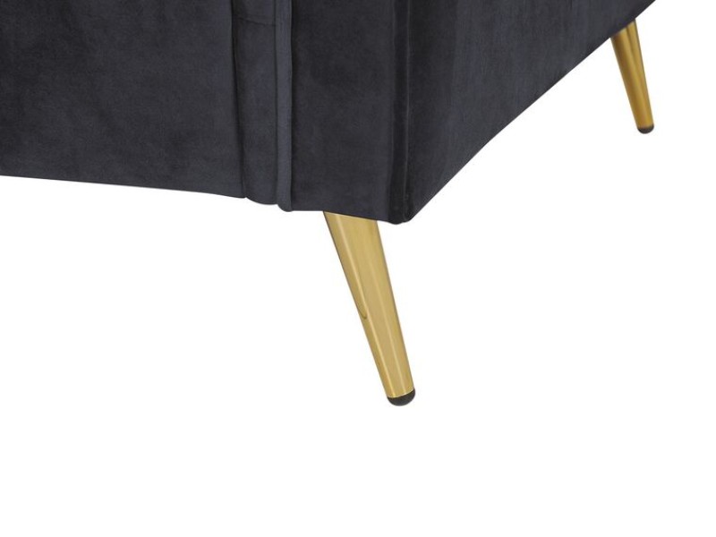 Daroa Modern Armchair – Natural Wood with Stainless Steel Legs