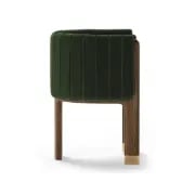 صورة كرسي أرلين العصري – مصنوع من الخشب الطبيعي  واستيل مقاوم للصدأ