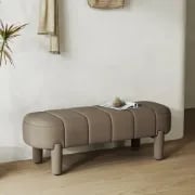 Arden – Upholstered Bench with Soft Curved Design