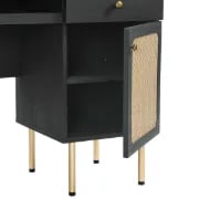 صورة Black Cane Desk