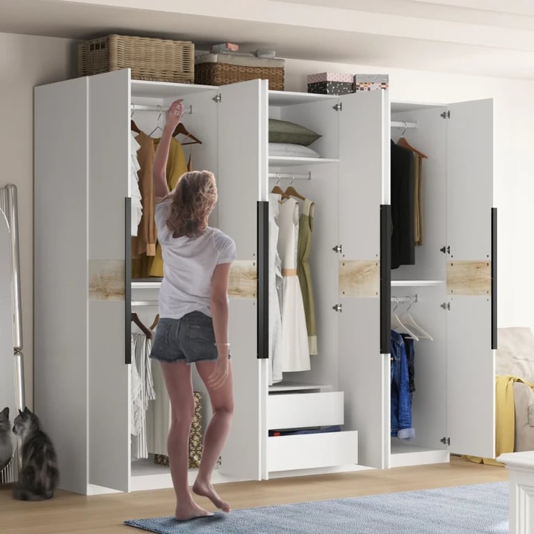 Picture of Kidlo Natural wood Wardrobe