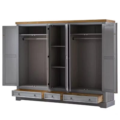 صورة دولاب فينكا خشب طبيعي