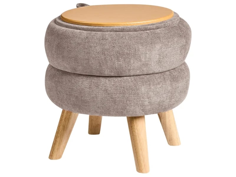 Picture of Ottoman Cocoon - Natural wood