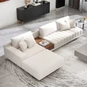 Picture of Armia L-Shaped Sectional – Natural Wood
