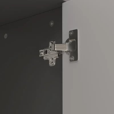 Picture of Cyvak Shoe Storage Cabinet - Grey & White