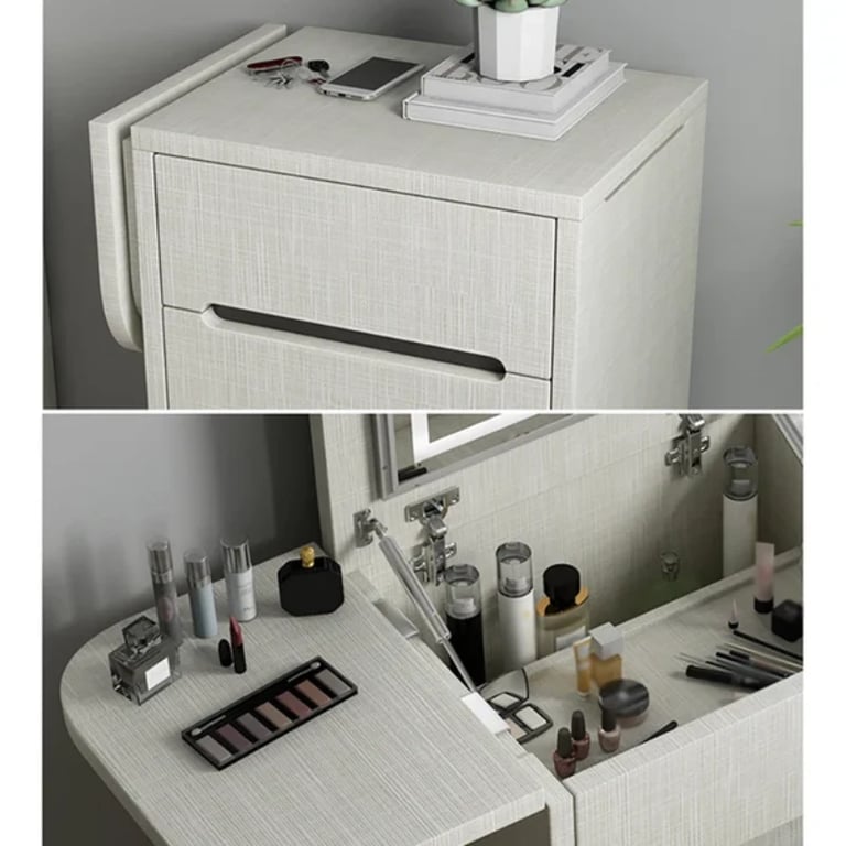 Picture of Nordic dresser with stool and mirror