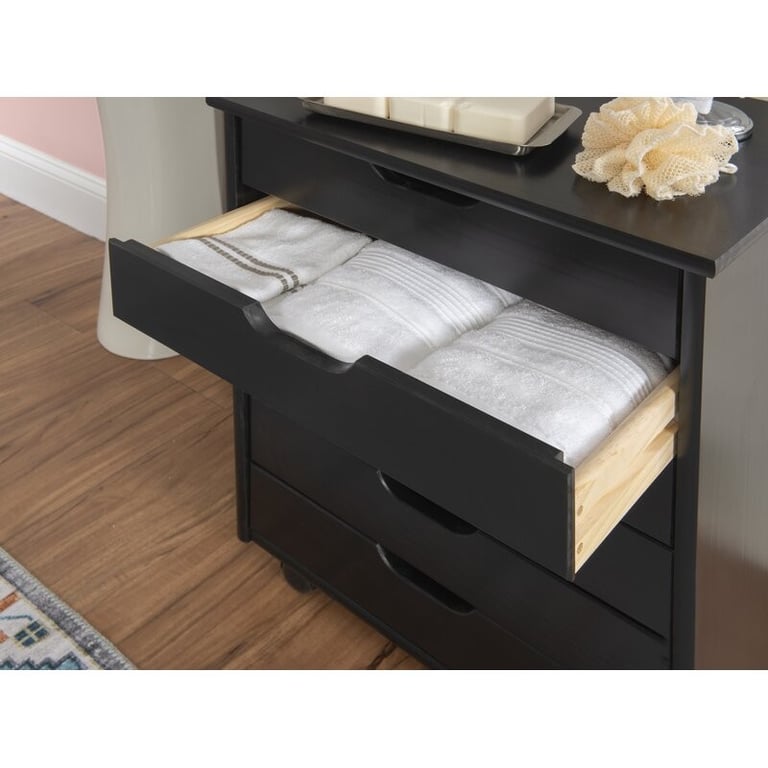 Breshay+6+Drawer+Rolling+Storage+Chest 