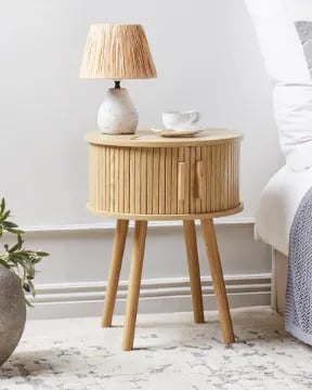 Picture of Élise Natural wood - Side Table.