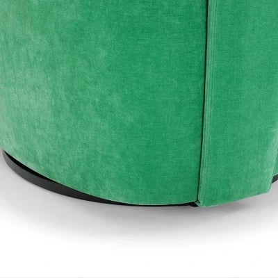 Picture of Patchie Patchwork Accent Chair – Soft Upholstery with Natural Wood Base