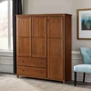Picture of Grainy Natural wood Wardrobe