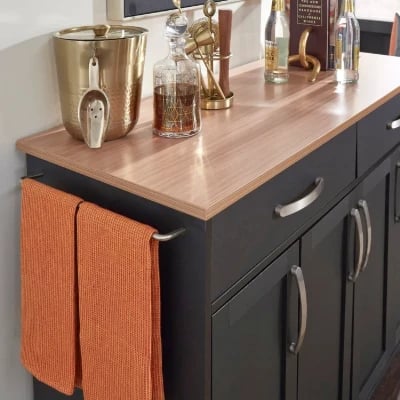 Algarro Wide Rolling Kitchen Cart