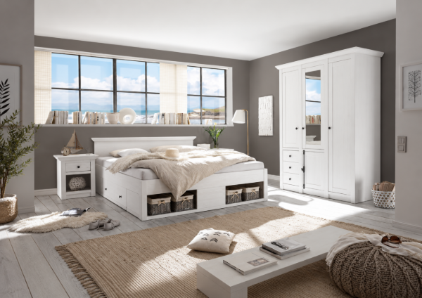Picture of Mobi Classic Bedroom Set – Practical Design – Natural Wood