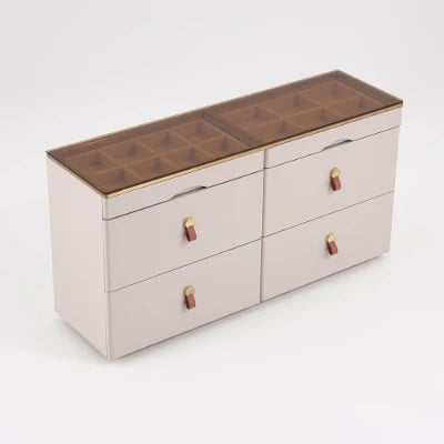 صورة أورالي – وحدة أدراج من الخشب الطبيعي