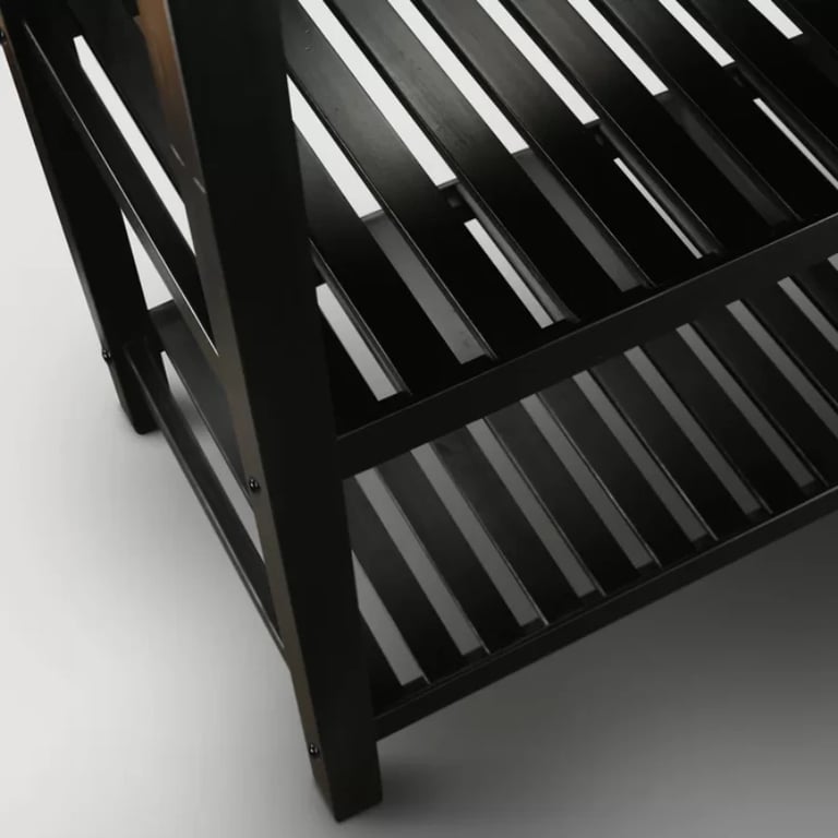 Moppi Solid Wood kitchen Island With Shelves