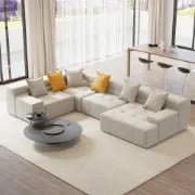 Picture of Sandra L-Shaped Modular Sectional